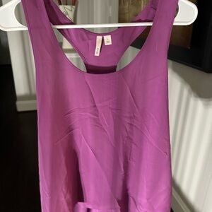 Women's Magenta Sleeveless Top